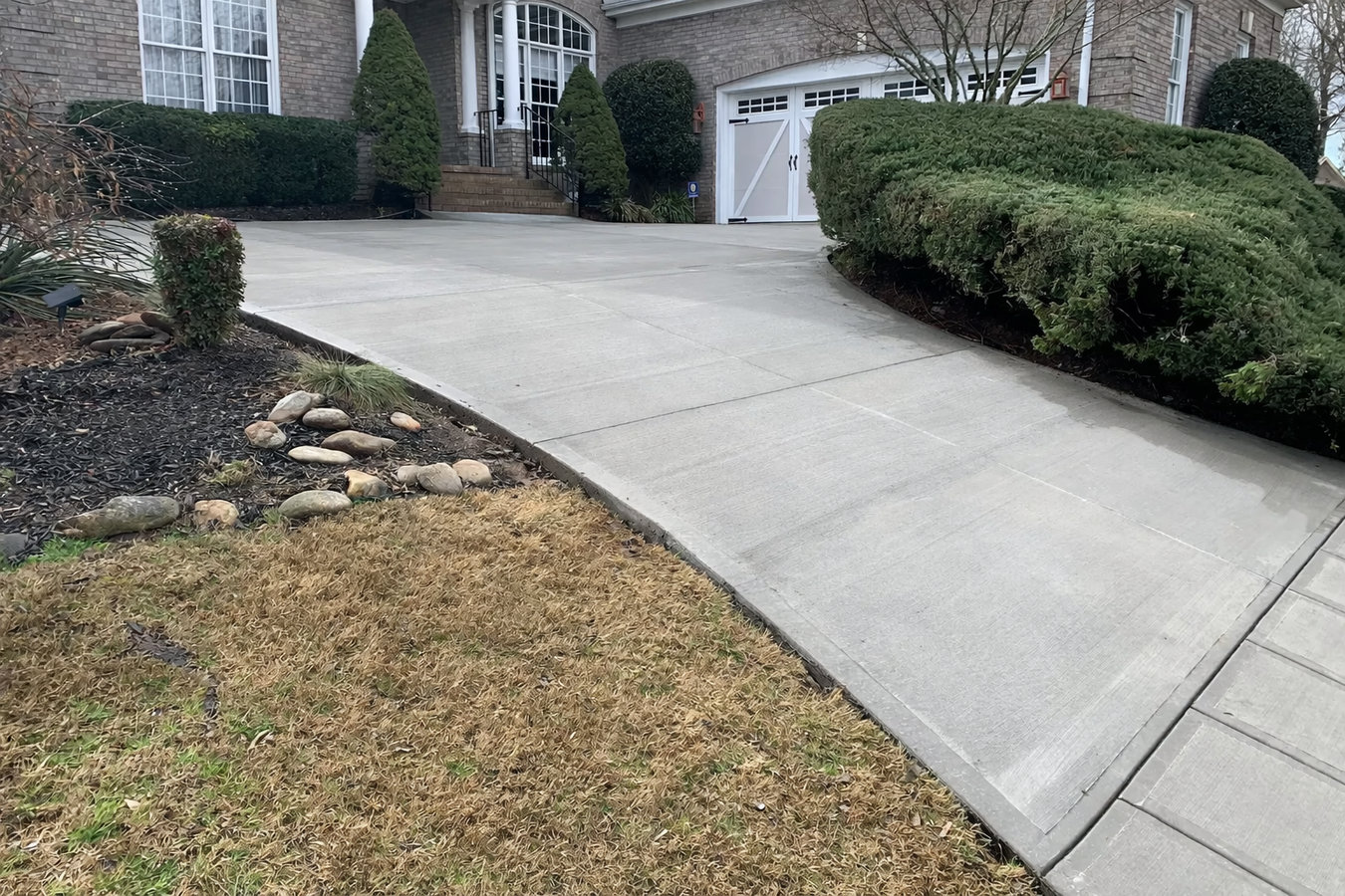 Concrete driveway building in Yucaipa, CA