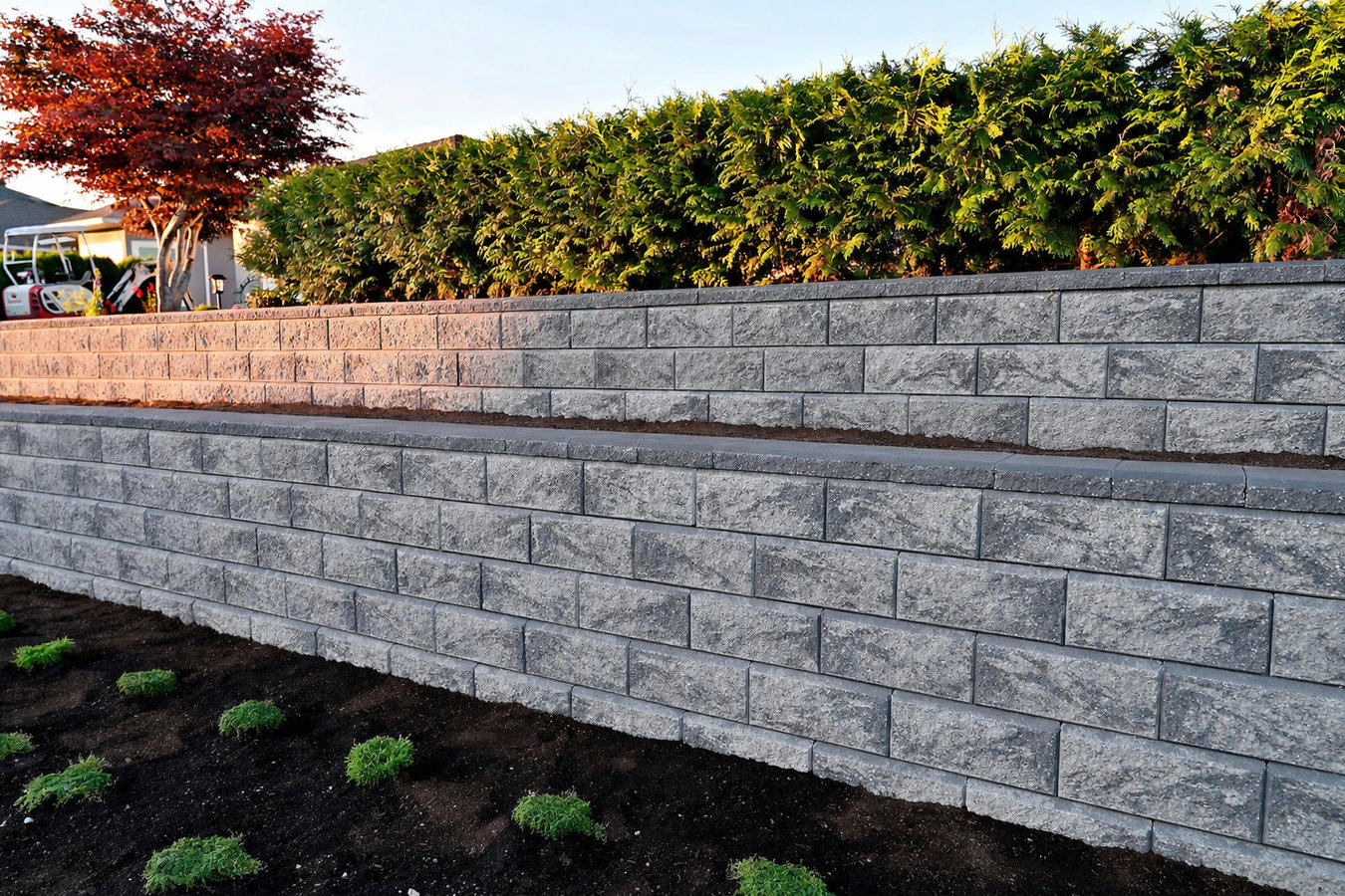 Concrete retaining walls in Yucaipa, CA